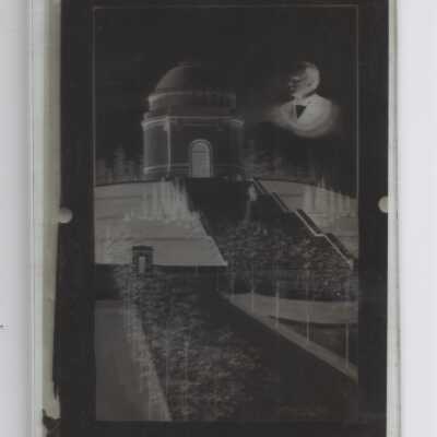 McKinley Monument & President McKinley Picture, Canton, Ohio, 1907