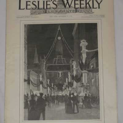 Leslie's Weekly Ilustrated, Vol. LXXXIX No. 2297, Admiral Dewey's Return