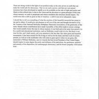 Transcript of Joseph Butler's address