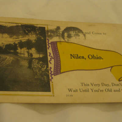 Postcard of Niles, Ohio