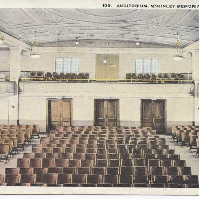 103. Auditorium, McKinley Memorial, Niles, Ohio