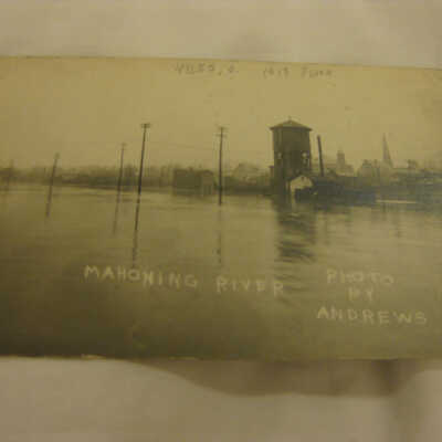 1913 Flood Postcard