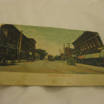 Postcard of Mill Street, Niles, Ohio