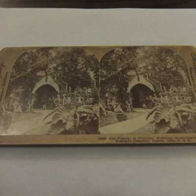 The Funeral of President McKinley--Receiving Vault in Westlawn Cemetery, Canton, Ohio U.S.A.