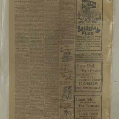 06/30/1896 Canton Repository. Pages 5-6.