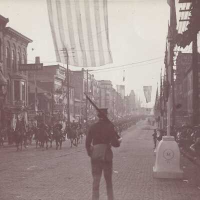 Soldiers Standing Guard