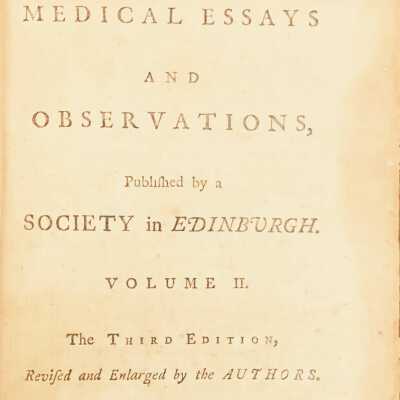 Medical Essays and Observations