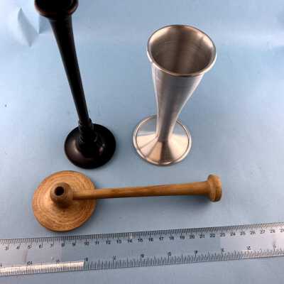 STETHOSCOPES, GROUP OF 3 including 2 FETAL STETHOSCOPES