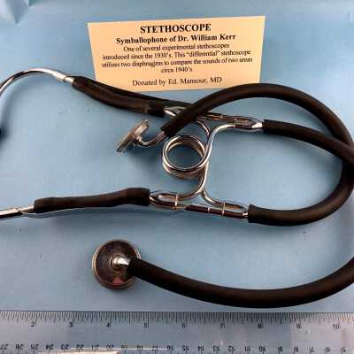 STETHOSCOPE, SYMBALLOPHONE