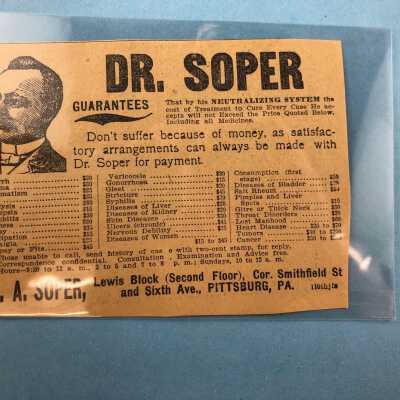 JV7 - Ephemera Binder - Book 4 - Various ads and instructions for patent medication-IMG_1416