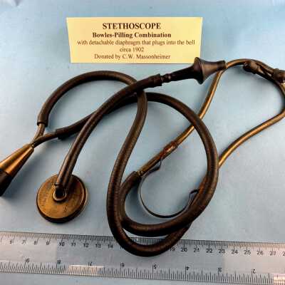 STETHOSCOPE, BOWLES-PILING COMBINATION