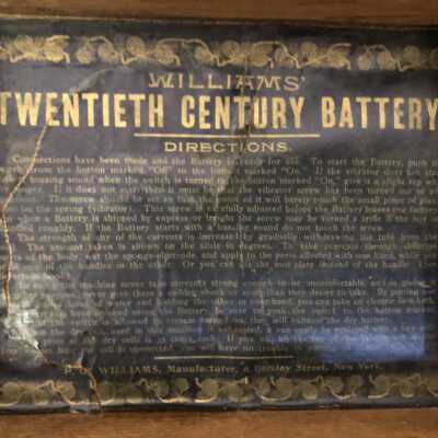 Williams' Twentieth Century Battery