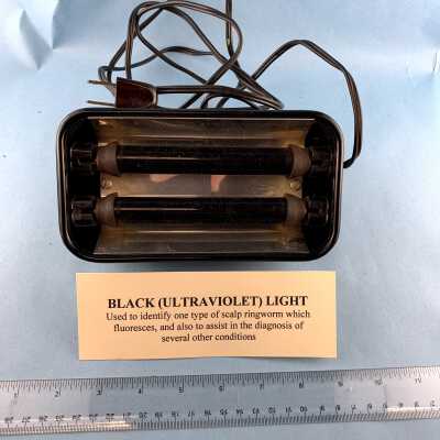ULTRAVIOLET (BLACK) LIGHT