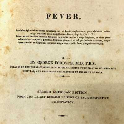 DISSERTATIONS ON FEVER