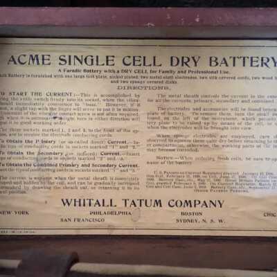 Acme Single Cell Dry Battery