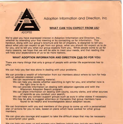 Adoption Information and Direction Inc