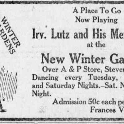 1928, Irv Lutz