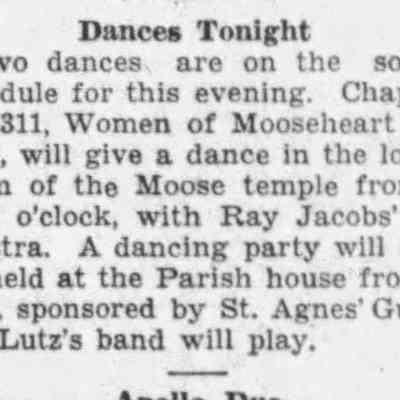 1930, Irv Lutz, Ray Jacobs