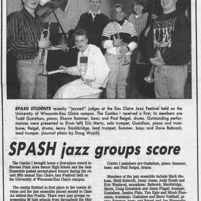 1993, SPASH jazz ensemble