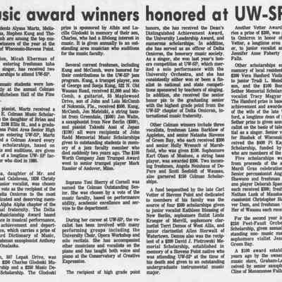 1993, UWSP