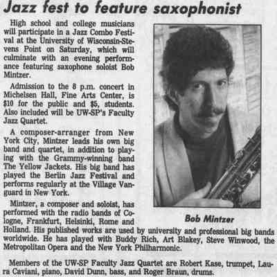1993, Bob Mintzer