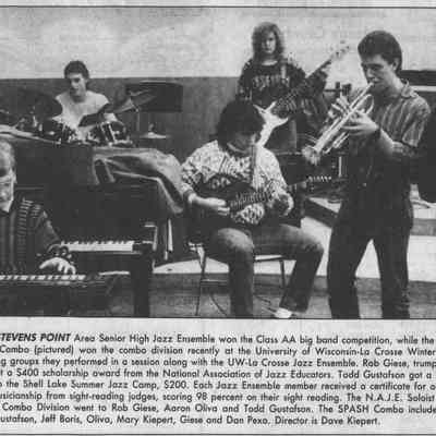 1989, SPASH jazz ensemble