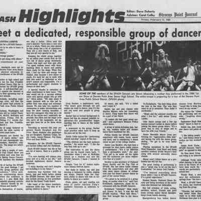 1989, SPASH dancers
