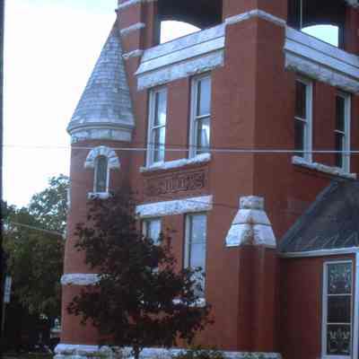 First Presbyterian Church. Corner of Church Avenue and Division Street in Oshkosh, WI. 1893