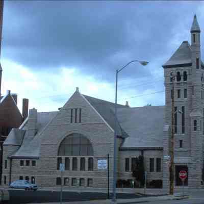 Trinity Episcopal Church, corner of Algoma Blvd and Division Street in Oshkosh. 1887