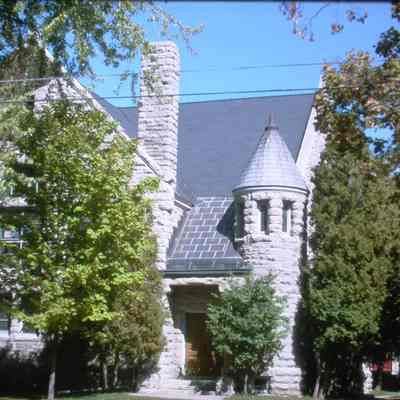 Trinity Episcopal Church, corner of Algoma Blvd and Division Street in Oshkosh. 1887