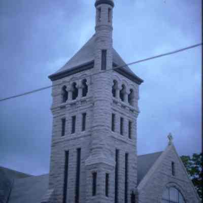 Trinity Episcopal Church, corner of Algoma Blvd and Division Street in Oshkosh. 1887