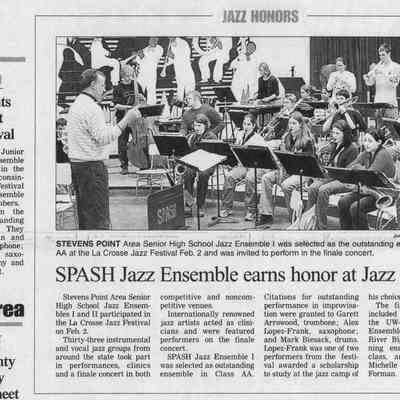 2002, SPASH jazz ensemble