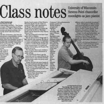 2002, UWSP, Thomas George
