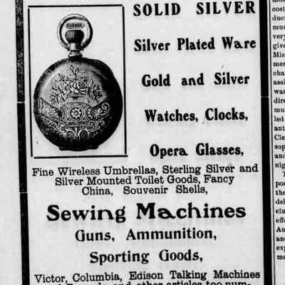 1907, talking machine at Reton Bros. & Co.