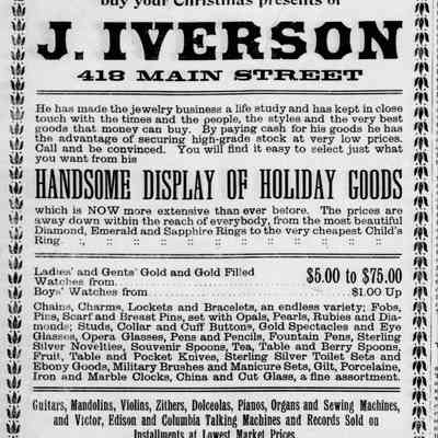 1907, Jules Iverson