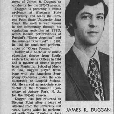 1970, James Duggan