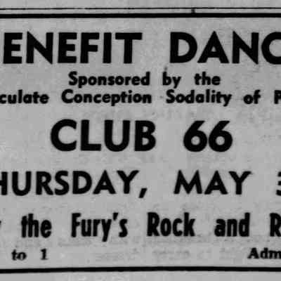 1963, Club 66, the Fury's Rock and Roll Band