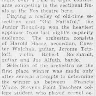 1935, Stevens Point Journal
