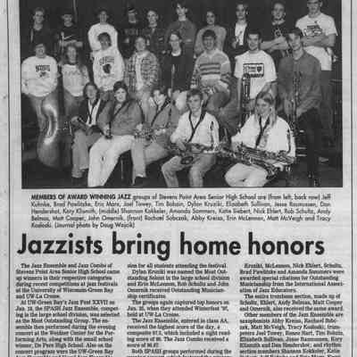 1997, SPASH jazz ensemble
