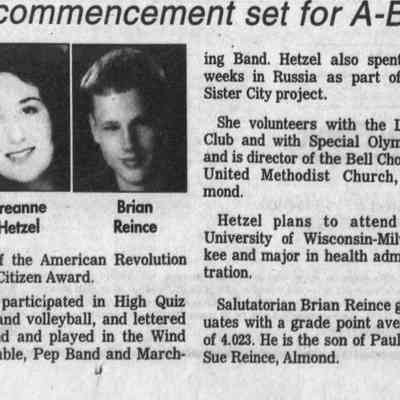 1997, Breanne Hetzel, Brian Reince