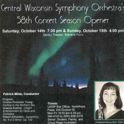Central Wisconsin Symphony Orchestra 58th Season DVD