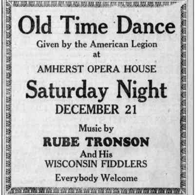 Amherst Opera House, 1929