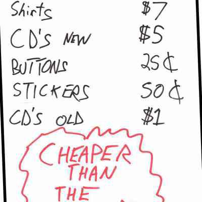Mudgett's band merch list