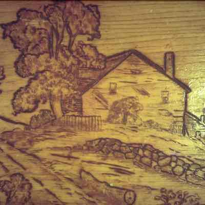 Edwin Turner Farm E of Amherst Wis S side of Hwy 10