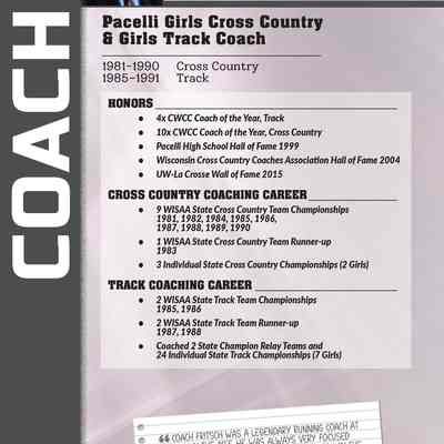Coach Don Fritsch, Pacelli