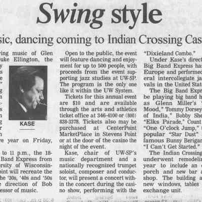 2000, UWSP Big Band Express