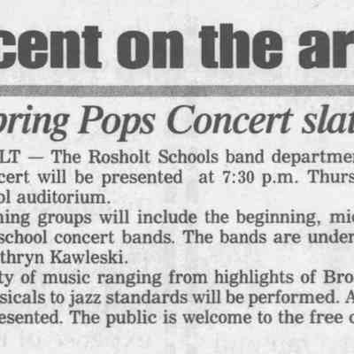 2000, Pops Concert