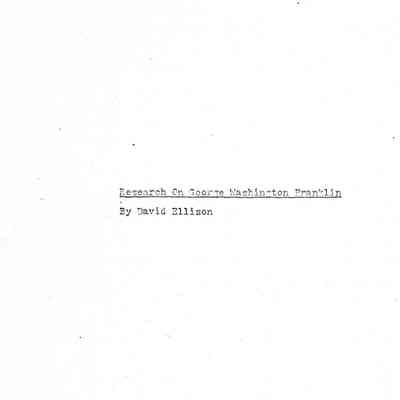 George Washington Franklin