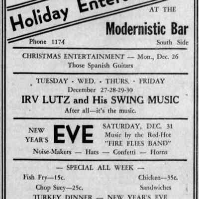 1938, Irv Lutz