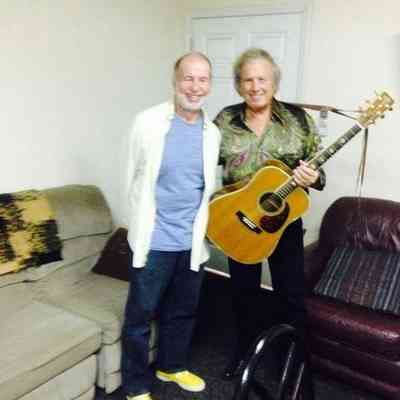 Bob Wray and Don McLean on the Don McLean tour